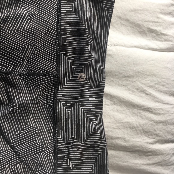 Lululemon Wonder Under Jacquard Maze Leggings - Picture 2 of 3